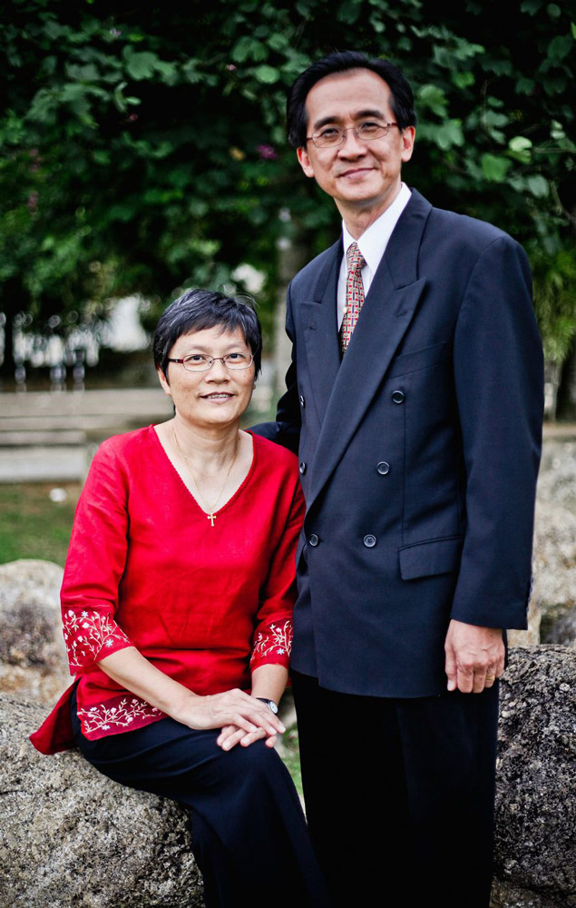 Rev. Bobby with his wife, Elaine